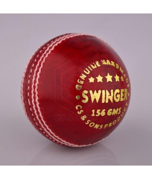 CS SWINGER RED LEATHER BALL