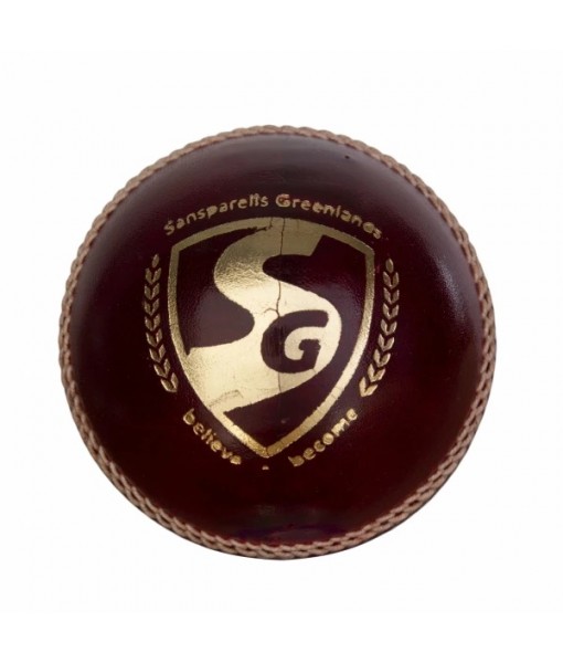 SG TOURNAMENT SPECIAL RED LEATHER BALL